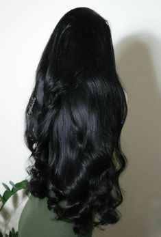 Healthy Black Hair, Black Hair Aesthetic, Dream Hair, Shiny Hair