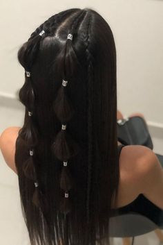 Casual Hairstyles For Long Hair, Rave Hair, Fest Outfits, Dye Ideas, Hairdos For Curly Hair, Hair Stylies, Festival Hair, Dirty Blonde, Casual Hairstyles