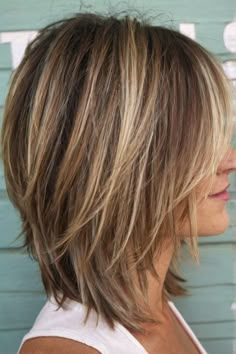 Haircut And Color, Medium Length Hair Cuts, Great Hair, Bob Cut, Layered Haircuts