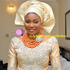 Trendy Blouse Styles Made With “lace” - Fashion - Nigeria Traditional Wedding Pictures, Igbo Traditional Wedding, Bellanaija Weddings, Nigerian Weddings, Country Fashion Women, Aso Ebi Styles