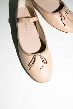 Looks just like the real thing but with a sole that makes it a little more durable and suitable for outdoor wear. 100% lamb leather with a padded foot bed, elastic strap and bow detail. Ballet Flats With Textured Sole And Slip-on Fit, Chic Slip-on Ballet Flats With Textured Sole, Slip-on Ballet Flats With Textured Sole, Fall Ballet Flats With Leather Sole, Medium Width, Luxury Slip-on Ballet Flats With Textured Sole, Loeffler Randall Shoes, Ballerina Shoes Flats, Walk This Way, Swag Shoes