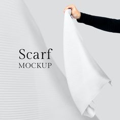 Hijab Design, Hijab Designs, White Scarves, Studio Shoot, Mockup Psd, Mockup, Pure Products