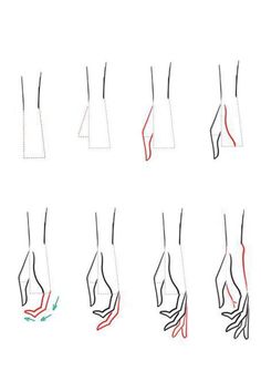 the foot is shown with different positions and lines to show how it's done