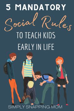 social Skills Life Lessons For Kids, Emotional Kids, Life Skills Kids, Social Skills Lessons, Life Skills Lessons, Rules For Kids, Education Positive, Parenting Knowledge