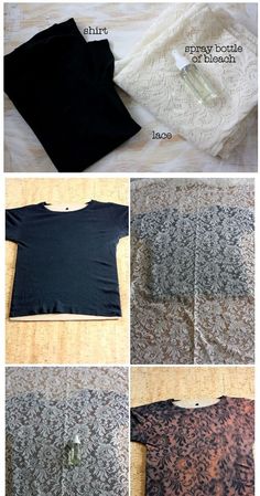 the instructions for how to sew an easy t - shirt with no sewing machine