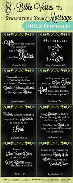 the bible verse to free printables