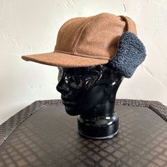 Broner Wool Blend Trapper Hat Size M Nwt In Great Condition, No Stains Or Holes Smoke Free Home S North Face Hat, New York Yankee Hat, Army Patches, Yankees Hat, Trapper Hat, Logo Knit, Trapper Hats, Bear Hat, Baseball Caps Mens