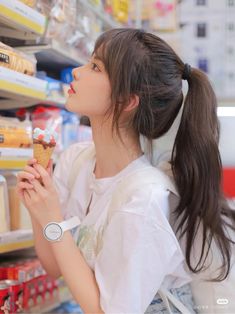 Uzzlang Girl, Girl Face, Ulzzang Girl, Aesthetic Girl, Cute Hairstyles, Asian Beauty, Pretty People, Hair Inspiration