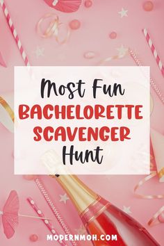 the most fun bachelor scavenger hunt