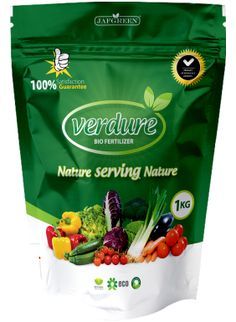 a bag of verdure bio fertilizer