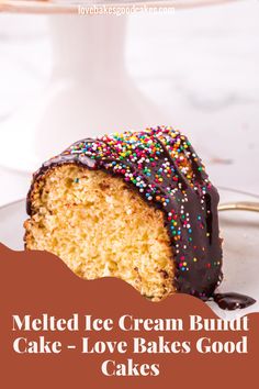 image Recipe: Melted Ice Cream Bundt Cake is a must-try dessert! It's moist, flavorful, and easy to make, making it the perfect treat for any occasion. Love Bakes Good Cakes, Melted Ice Cream, Good Cakes, Bundt Cake, Baked Goods, Ice Cream, Dessert