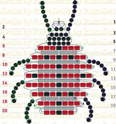 the diagram shows how many different types of bugs can be seen in this image, including one