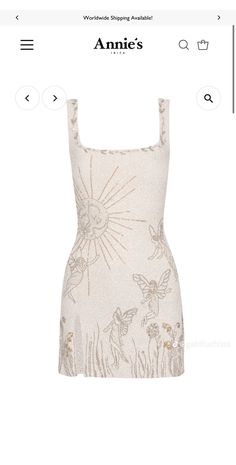 Clio Peppiatt, Midnight Dress, Ibiza Dress, White Dresses For Women, Dresses Elegant, Embellished Dress, Dream Dress, Look Fashion