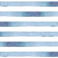 blue watercolor stripes on white background