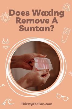 Let's talk hair waxing and suntan. Does Waxing Remove A Suntan? In this article, I'll answer this question and give you some of my tips and tricks. Home Waxing Kit, Tan Removal, At Home Hair Removal, Wax Hair Removal, Waxing Kit, Hand Wax, Body Hair Removal, Hair Wax, Summer Skin