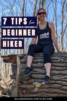 A smiling beginner hiker is ready to find her route and create a connection with nature and fitness. Connection With Nature, Hiking Tips, Feeling Good, Healthier You