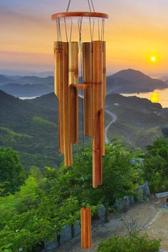 PRICES MAY VARY. 🎍Bamboo Wind Chimes Outdoor - Compared with metal wind chimes, these bamboo wind chimes have more natural and relaxing sounds.The gentle melody of bamboo wind chimes deep tone, complementing and mimicking the natural sound around you, can be the perfect addition to your backyard or window. - Add Soothing Atmosphere to Your Garden 🎍Premium Quality Handmade - Made of 2 pieces superfine beechwood and 6 lightweight bamboo tubes, different shapes beechwood in wood color, with bambo Hygge Balcony, Metal Wind Chimes, Wooden Wind Chimes, Bamboo Wind Chimes, Relaxing Sounds, Memorial Wind Chimes, Outdoor Entertainment, Embrace Nature, Bamboo Design