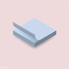 two pieces of paper sitting next to each other on top of a pink surface,