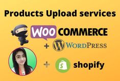 I will fastest product upload in your woocommerce and shopify store Woo Commerce Wordpress, Don't Waste Your Time, Create Awareness, Shopify Store, Business Support, Support Services, Virtual Assistant, Placing An Order, E Commerce