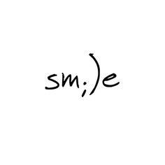 the word sm je written in black ink on a white background with an erasey effect