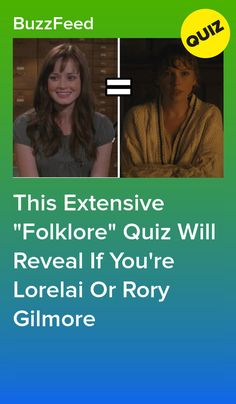 an advertisement with the words, this extensive folklore quiz will reveal if you're lorel