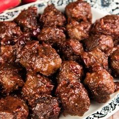 the meatballs are cooked and ready to be eaten on the plate for lunch or dinner