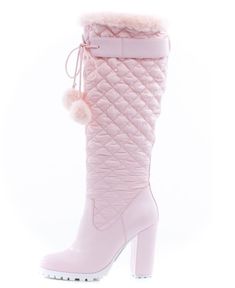 Princess Slippers, Pink Snow Boots, Heel Styles, Pink Snow, Candy Girl, Ice Princess, Cute Shoes, Winter Boots, Snow Boots