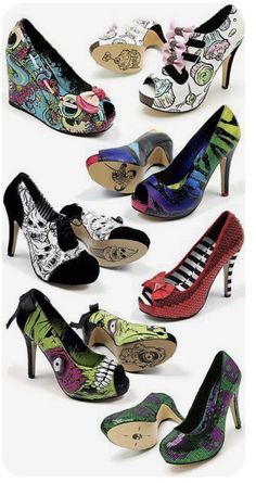 Funky Footwear, Iron Fist Shoes, Iron Fist, Shoe Closet