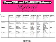 a pink and white calendar with the dates for each month on it's page