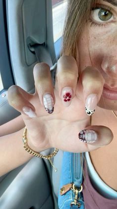 structured manicure Short Nail Designs For Fall, Nails With Piercing, Fall Bails, Teen Nails, Cute Simple Nails, Cheetah Nails, Simple Gel Nails, Summery Nails