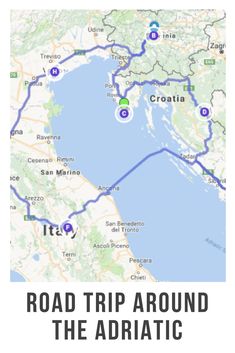 the road trip around the adriatic region in italy is one of the best things to see