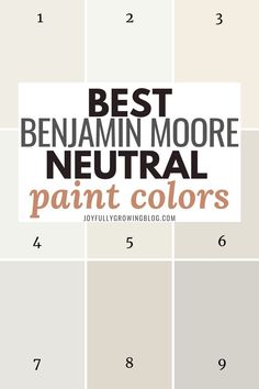 the best neutral paint colors for your home