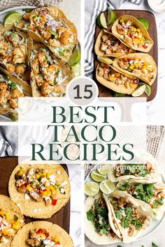 the top 15 best taco recipes