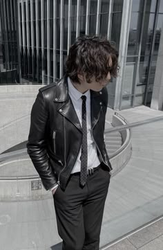 Rocker Outfit Men, Rockstar Outfit Men, Rocker Outfit, Band Outfits, Dark Outfits, Leather Jacket Outfits