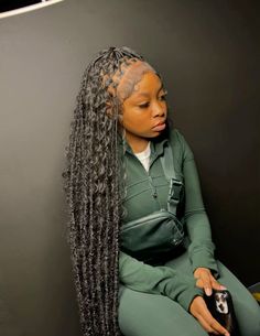 Parts For Twists, Burgandy Braids Hairstyles, Fall Hairstyles Black Women, Blue Wig Hairstyles, Hair Model Photoshoot, Hairstyles For Black People, Simple Braided Hairstyles For Black Hair, Cute Braided Hairstyles Black Hair, Hairstyles Quick Weave