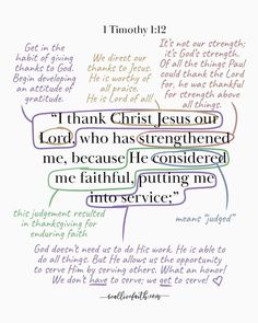 a handwritten note with the words thank jesus our lord, who has stretched me to be