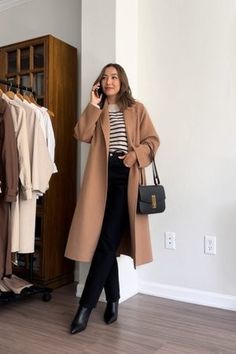 Minimal Fall Outfit, Dinner Outfit Spring, Camel Coat Outfit, Ooty, Europe Outfits, Casual Chique, Chic Fall Outfits, Italy Outfits, Shein Outfits