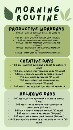 #selflove #selfcare #selfdevelopment #selfimprovement #lifehacks #thatgirl #health #decipline #productivity #focus #success #psychology #confidence #fashion #fashion #fashion #outfits #books #yoga Starting A Self Care Routine, Setting A Routine, Ideas For Morning Routine, Create Daily Routine, Beginner Morning Routine, Rest Day Activities, Creating A Routine For Yourself, Energizing Morning Routine