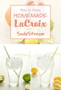 how to make homemade lemonade la croix with soda stream