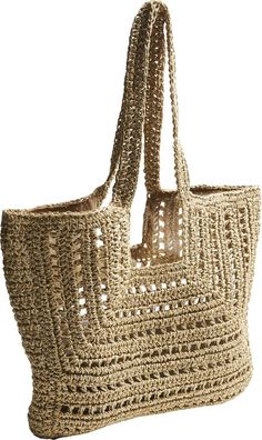 a large woven bag hanging from the side