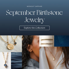 It’s not fall without you, September babies! The birthstone for September is the mysterious sapphire, believed to bring truth and wisdom to the one wearing it. September Birthstone Color, Midnight Sapphire, September Baby, Jewelry Sapphire, September Birthstone Jewelry, September Birthstone