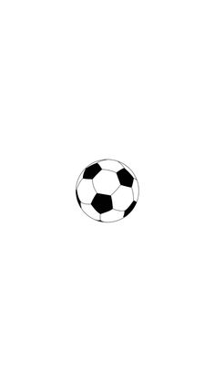 a black and white photo of a soccer ball