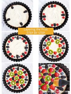 how to make a fruit tart step by step