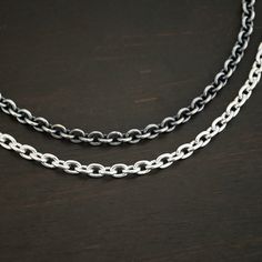 - Chain's name is Lauren - Sterling Silver - 5x4mm link, 1mm wire - Great for men, can be overbearing on women unless on a very large pendant - Sold by the foot - Ex: Quantity of 3 = 3 continuous feet - Choice of finish: shiny or oxidized  Contact Us: Call or Text: 920-365-6341 Email: info@wildprairiesilver.com Contact Hours: Monday - Friday (8am-4pm central) Follow Us for daily stone sales, jewelry tips, and other goodies: Savannah Jewelry Supply: https://www.instagram.com/savannahjewelrysupply/ Follow us for daily handmade one of a kind jewelry pieces:  Wild Prairie Silver: https://www.instagram.com/wildprairiesilver/ For handmade jewelry supplies visit: www.savannahjewelrysupply.com For my finished jewelry pieces visit our website: www.wildprairiesilver.com Small (3x2) - Savannah #2 Med Jewelry Tips, Jewelry Website, Jewelry Supplies, Lobster Claw, Sterling Silver Chains, Savannah, Savannah Chat, Chains Necklace, Crafts To Make