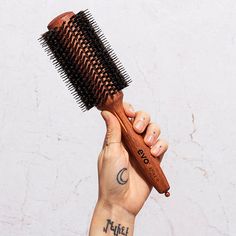 Evo Spike Nylon Pin Bristle Radial Brush 38mm | Haircare Group - Evo Evo Hair, Volume Curls, Boar Bristle Brush, Skin Care Cleanser, Styling Hair, Skin Care Shopping, Styling Brush, Bristle Brush, Hair Shine