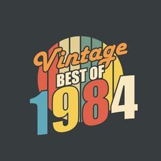 an old fashioned logo with the words, vintage best of'844 on it