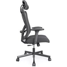 Take your workday comfort and support to new levels when you upgrade to this contemporary metal adjustable swivel office chair in black. Featuring a waterfall seat and a wheeled base, the desk or gaming chair delivers multiple adjustment points for a perfect fit. The contoured back and arms add ergonomic support while a sleek, modern design means this office chair works in both home and professional settings. Available for Online Purchase Only. Ships Directly from the Manufacturer. RC Willey Delivery is Not Available. Assembly required. Breathable mesh back and headrest Adjustable head support Smooth swivel castors Waterfall seat and wheeled base Adjustable Office Chair, Swivel Office Chair, Furniture Of America, Gaming Chair, At Home Store, Office Chair, Home Furnishings, Mesh, Modern Design