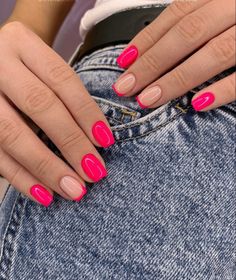 Short Gel Nails Wedding Guest, Shellac Short Nails Summer, Nails For Mexican Vacation, Cute Short Gel Nails Summer Pink, Nails Verano 2022, Sns Nails Colors Summer Short, Nails Verano Summer Cortas, 2023 Sns Nails, Short Nails Acrylic Square Summer