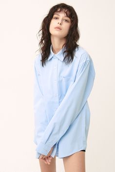 Arden Oversized Shirt (15colors) Oversized Gender-neutral shirt Product Specification 80% Polyester 20% Cotton Professional Clean Only / Do Not Tumble Dry Model's height is 6กว 8กศ (175cm) Bust 31in Waist 23in Hip 34in and wearing M/L Made in Korea Neutral Shirt, Pin Fashion, Sage Color, Lilac Color, Olive Color, Camel Color, Charcoal Color, Style Trends, Women's Shirts