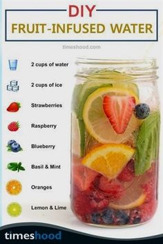 Homeschool Cooking, Water Infusion, Infused Drinks, Vegan Detox, Motivasi Diet, Natural Detox Drinks